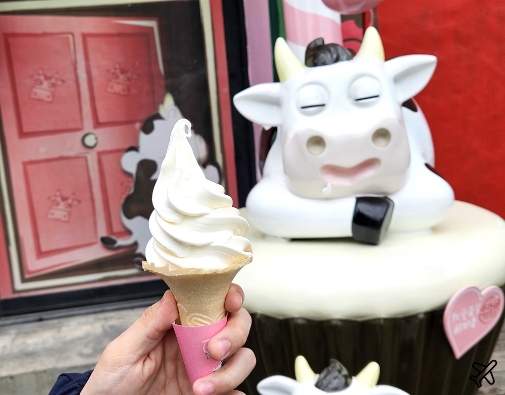 雲林景點 千巧谷牛樂園牧場 鮮乳親子農場 有鮮奶霜淇淋與台式麵包 雲林美食推薦