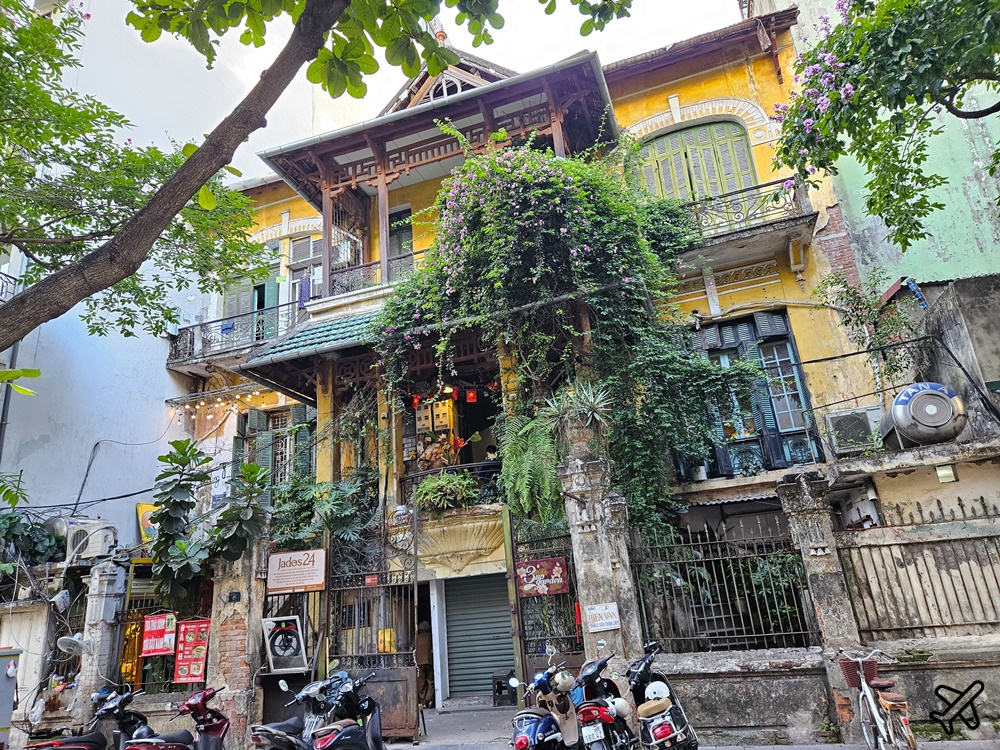 越南旅遊 河內美食 Loading T café 蛋咖啡 特色河內咖啡廳 法式殖民時期別墅 河內自由行