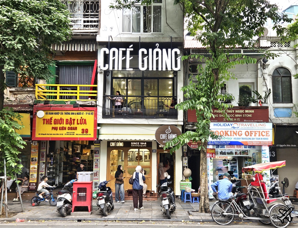越南旅遊 河內咖啡廳 Cafe Giang 蛋咖啡創始店 河內自由行
