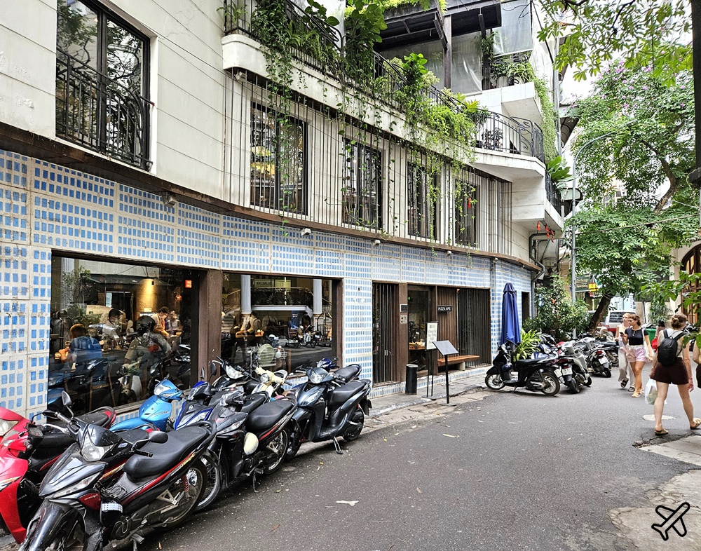 2026越南旅遊 河內美食 Pizza 4P’s Bao Khanh 義日融合的披薩店 河內自由行