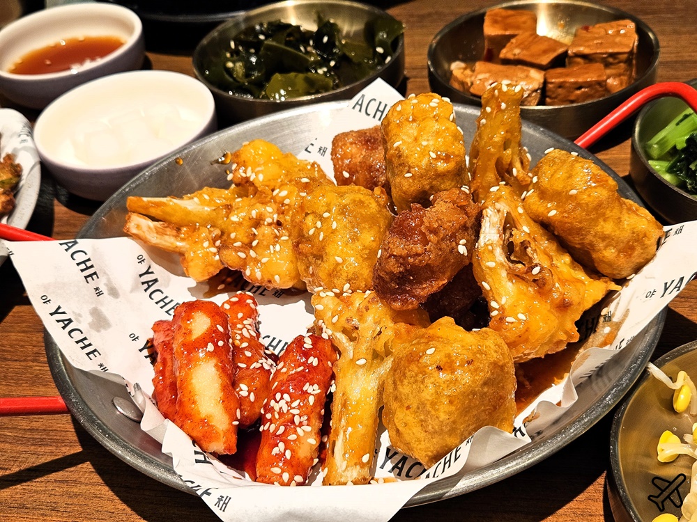 台北美食  YACHE韓式蔬食信義店 養心茶樓的素食餐廳 信義區餐廳