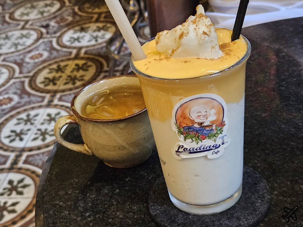 越南旅遊 河內美食 Loading T café 蛋咖啡 特色河內咖啡廳 法式殖民時期別墅 河內自由行