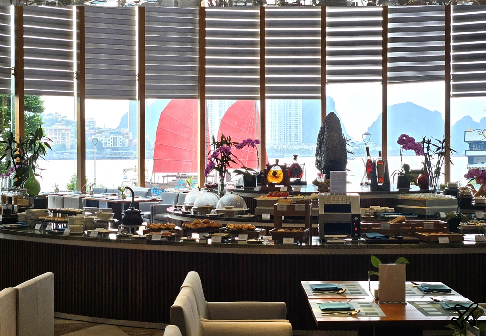 2026越南旅遊 下龍灣溫德姆傳奇飯店 早餐、豪華雙人房 下龍灣度假旅行