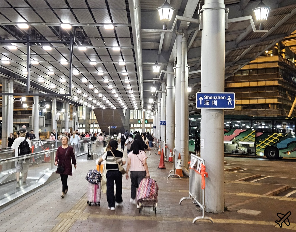 香港深圳交通 香港機場 搭公車巴士去深圳灣口岸 開放時間
