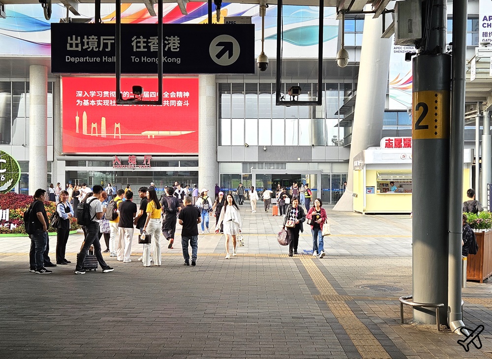 香港深圳交通 香港機場 搭公車巴士去深圳灣口岸 開放時間