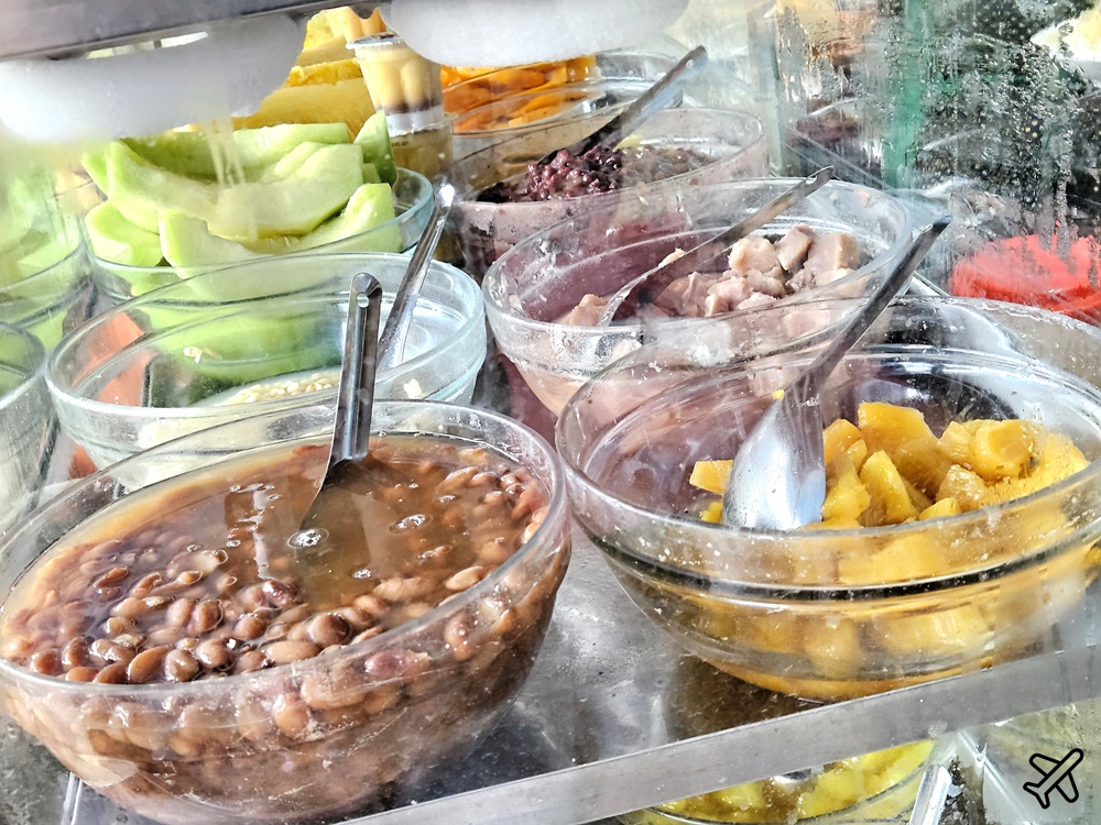 台中美食 阿珠現打果汁 剉冰、木瓜牛奶好吃 梧棲老街傳統冰店、冰果室