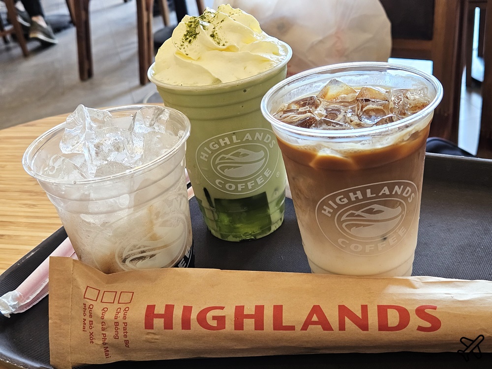 越南旅遊 高原咖啡 Highlands Coffee 越南連鎖咖啡品牌 下龍灣Vincom Plaza購物中心