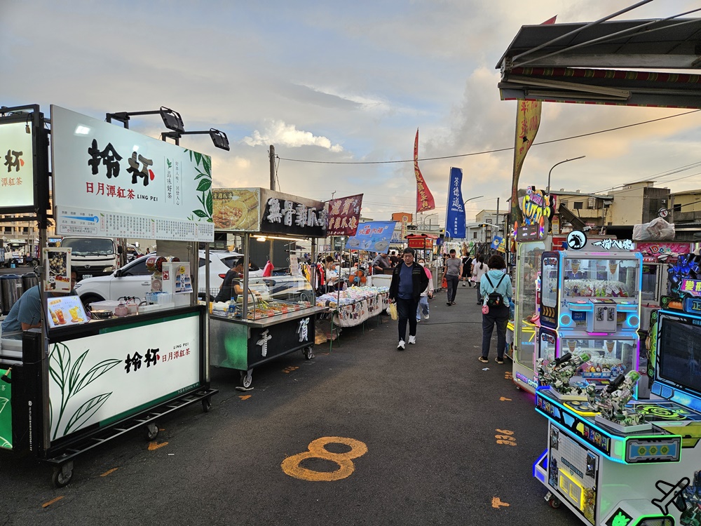 2026彰化美食 精誠夜市 停車場 彰化最大夜市 每周營業5天 彰化景點