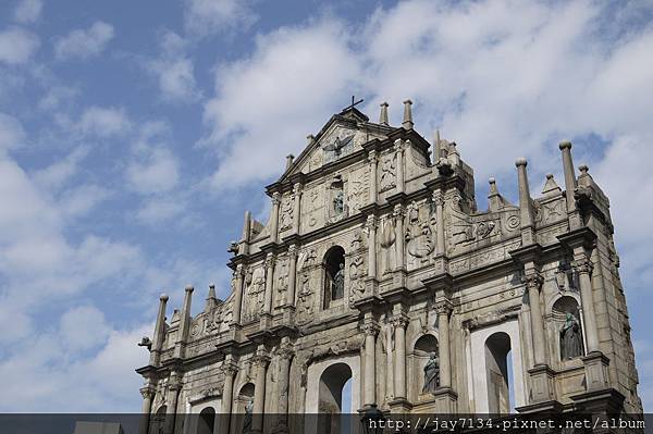 澳門景點 世界遺產之旅 議事亭前地>大三巴牌坊>盧家大屋 @AJ的旅行地圖