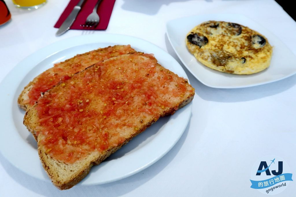 巴塞隆納美食 Restaurante La Ceba 好吃的西班牙烘蛋 西班牙旅遊 @AJ的旅行地圖