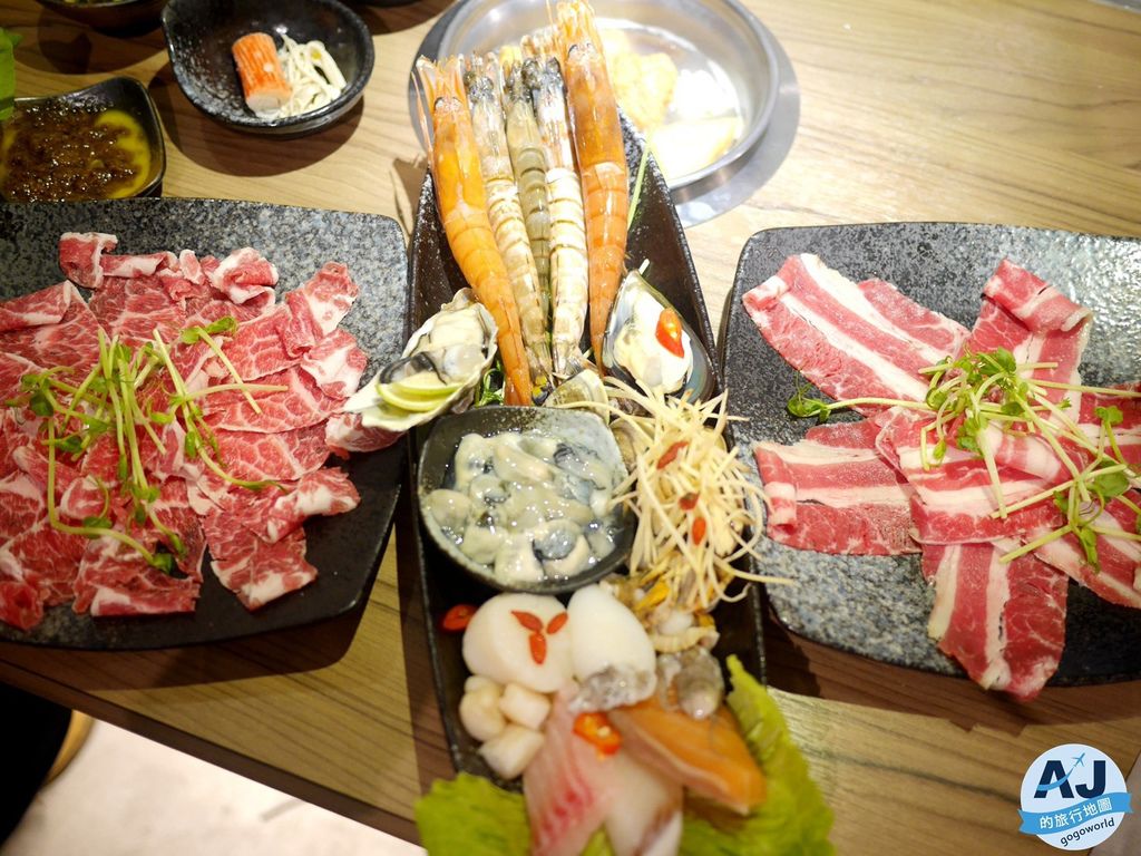 板橋美食 一品堂涮涮鍋 一吃就愛上 好大艘的海鮮船 @AJ的旅行地圖