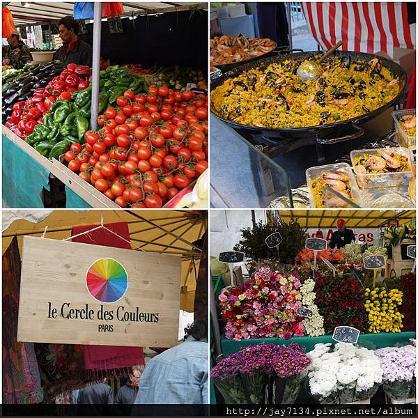 （巴黎遊記）來逛菜市場吧！巴士底露天市集Bastille Market～ @AJ的旅行地圖