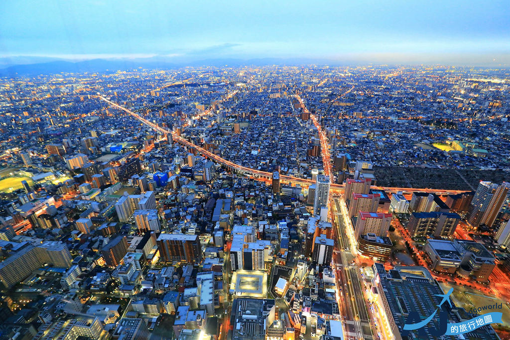 2026大阪景點 阿倍野展望台 Harukas300展望台 大阪第一高樓觀景台 大阪夜景 大阪自由行推薦 @AJ的旅行地圖