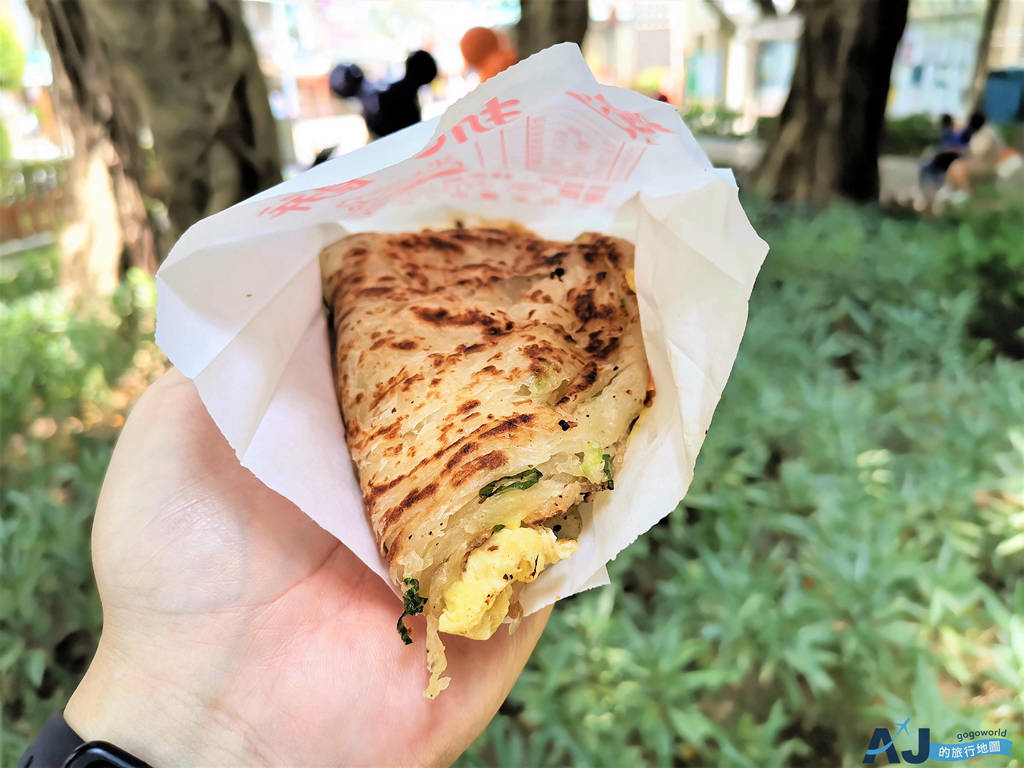 台北美食 天津蔥抓餅 永康街人氣小吃 @AJ的旅行地圖