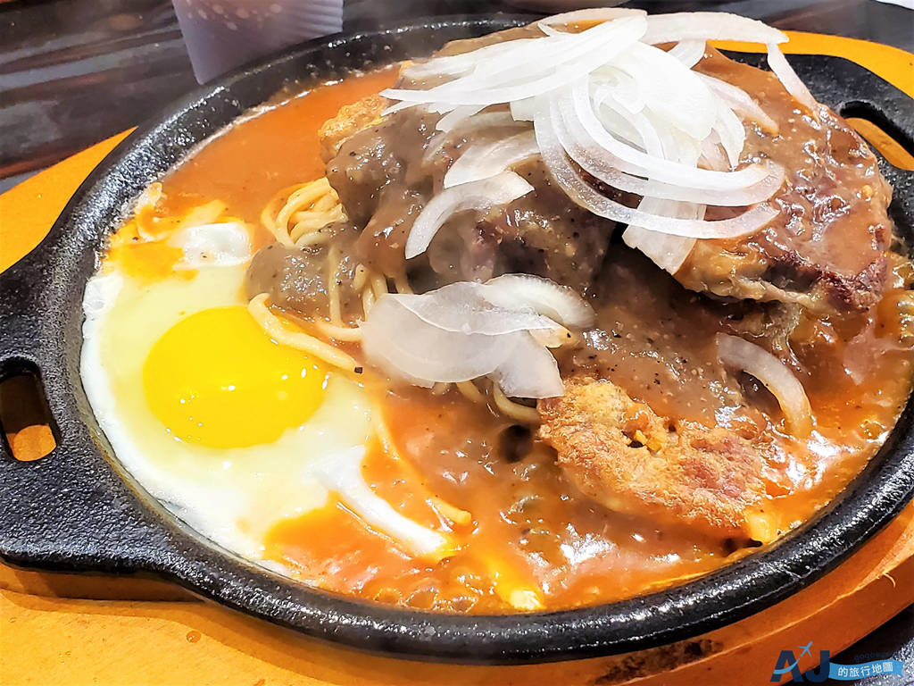 桃園美食 桃園大廟後/老師傅厚切牛排總匯 平價夜市牛排 @AJ的旅行地圖