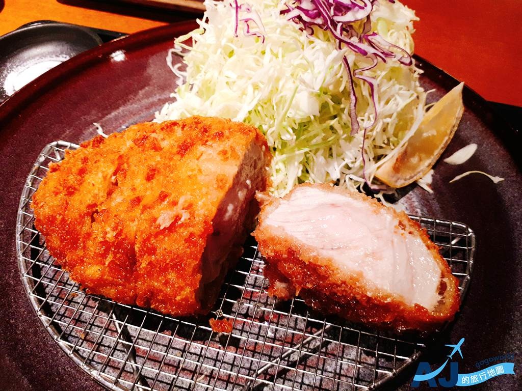 京都美食 とんかつ薩摩 豬排定食 好吃不用排隊的炸豬排 京都車站美食 @AJ的旅行地圖
