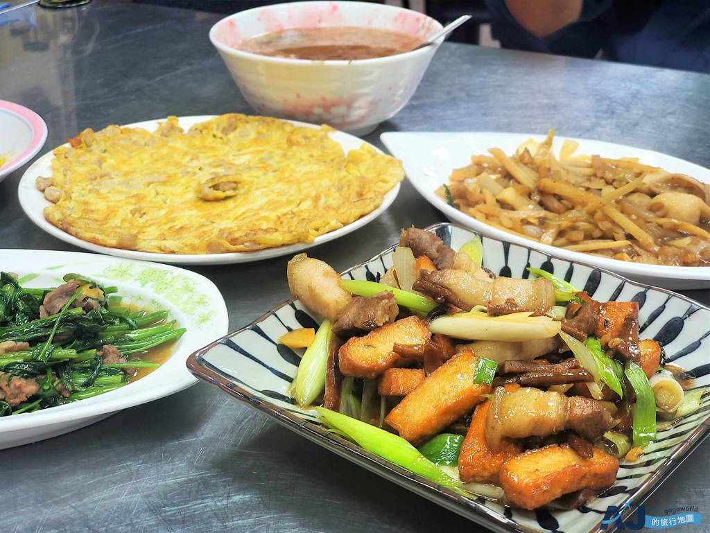 桃園美食 嘉義羅各式熱炒 桃園舊城酒家菜 @AJ的旅行地圖