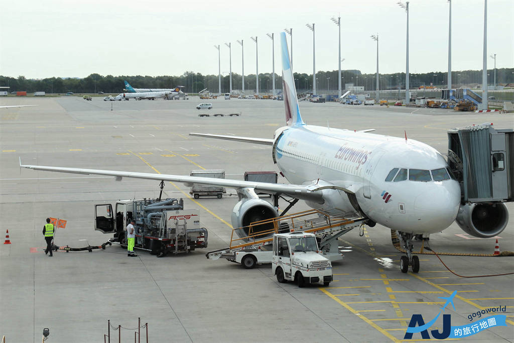 歐洲之翼航空評價 Eurowings 慕尼黑MUC-羅馬FCO 飛行紀錄與機上wifi @AJ的旅行地圖