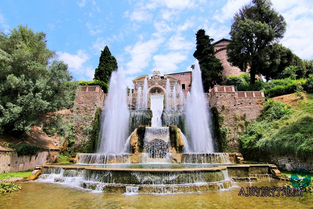 2026義大利旅遊 蒂沃利千泉宮 Villa d’Este 埃斯特別墅 經典歐洲園林代表作 義大利世界文化遺產 @AJ的旅行地圖