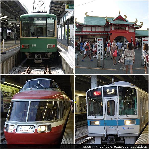 簡單搞定新宿往返鎌倉交通：江之島-鎌倉1日周遊券 @AJ的旅行地圖