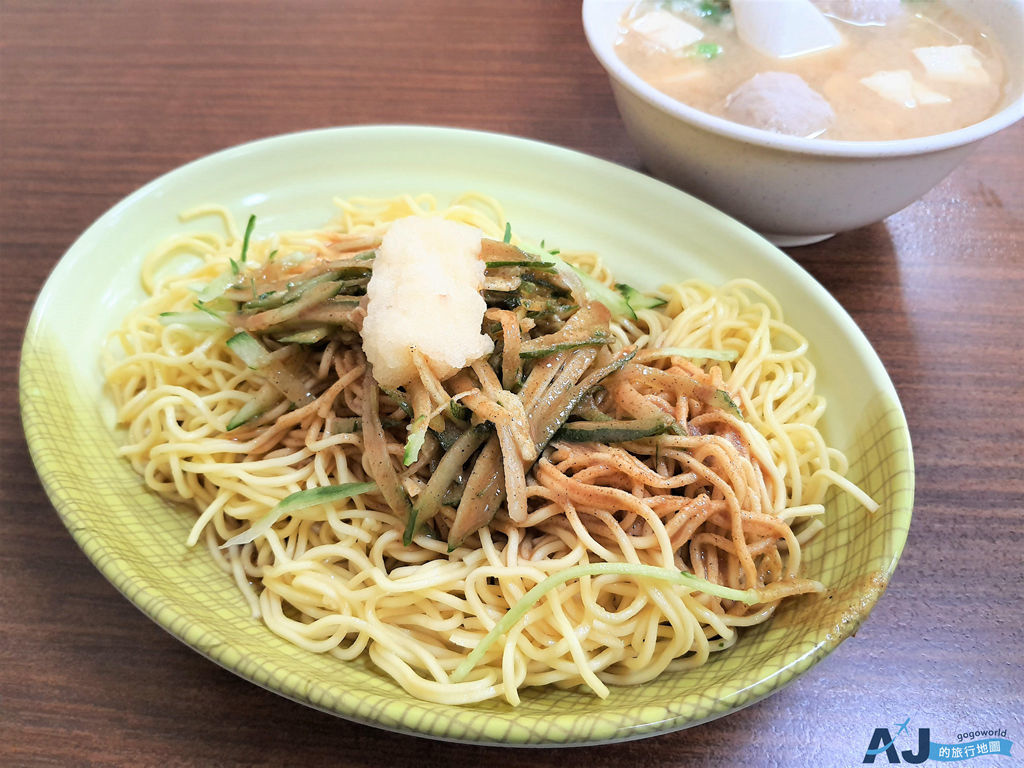 桃園美食 懷珍饌精緻涼麵 桃園涼麵名店 蒜味濃、麻醬香、味噌湯好喝 @AJ的旅行地圖