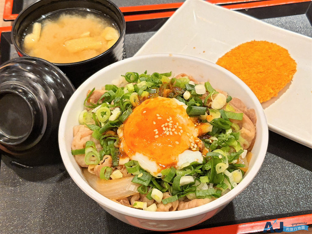西門町美食 台灣松屋西門町店 松乃家複合店 牛丼、漢堡排咖哩飯 台北美食 @AJ的旅行地圖