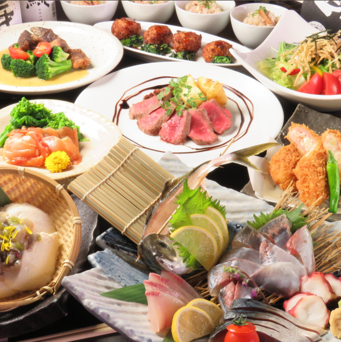 已歇業 福岡美食 海鮮酒場 博多ざかぐら 全新海鮮套餐、牛藏鍋套餐 博多車站聚餐好選擇 有中文菜單喔 @AJ的旅行地圖