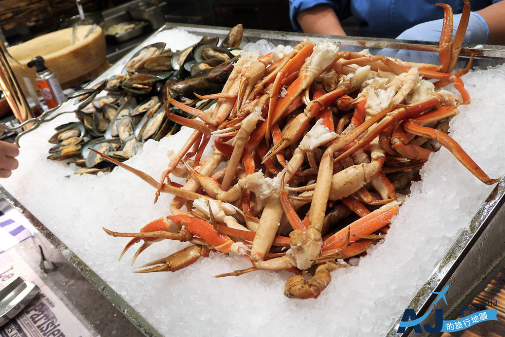 2026澳門旅遊 澳門巴黎人Le Buffet自助餐晚餐 長腳蟹腳、龍蝦、大干貝、燒臘吃到飽 @AJ的旅行地圖