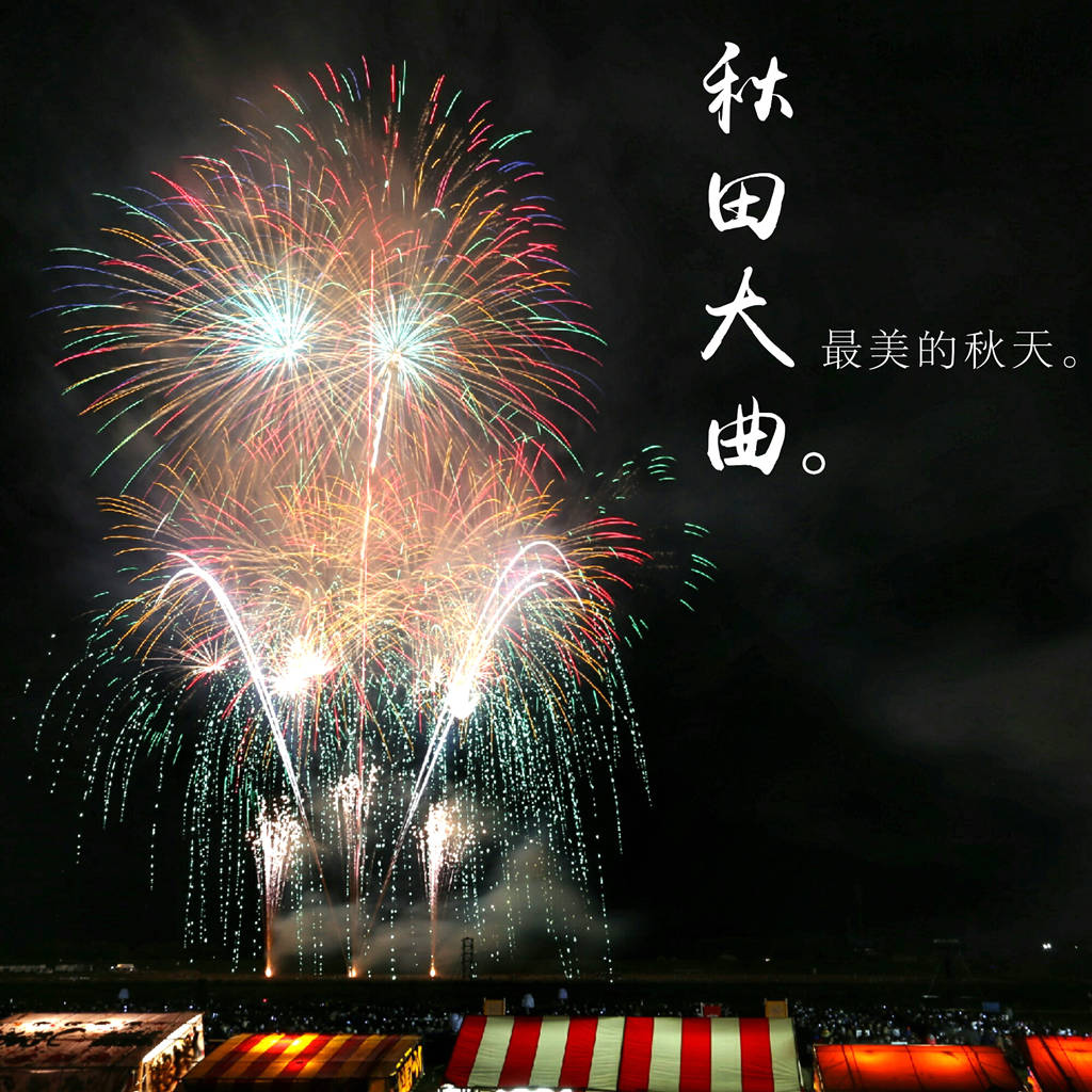 秋田景點 日本全國花火競技大會 秋田大曲煙火 秋の章 每個月都有煙火表演 @AJ的旅行地圖