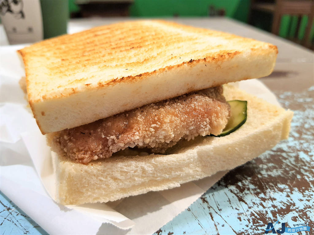 新竹美食 燒胖 新竹新豐創始店 肉蛋吐司專賣 新豐車站美食 @AJ的旅行地圖