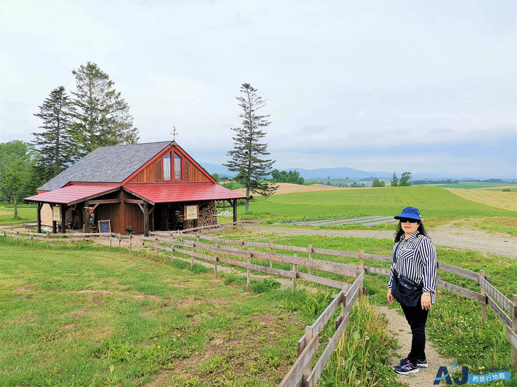 北海道旅遊 美瑛美食 Kitchen Hitosaji 田園景觀餐廳 健康好吃的手做料理 北西之丘展望公園 @AJ的旅行地圖