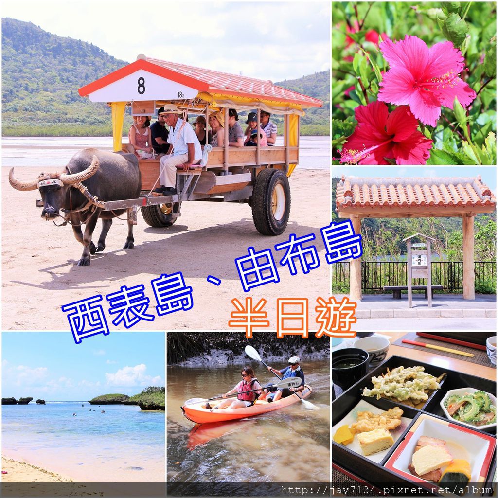 石垣島景點 西表島半日遊 浦內川叢林獨木舟、KITCHEN inaba島民定食、由布島牛車擺渡 石垣島離島 @AJ的旅行地圖