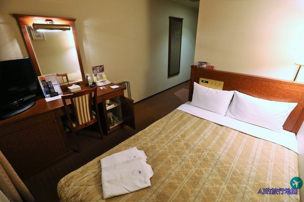 福岡住宿 福岡Ascent飯店 小型雙人房 天神站4號出口走路3分鐘 @AJ的旅行地圖