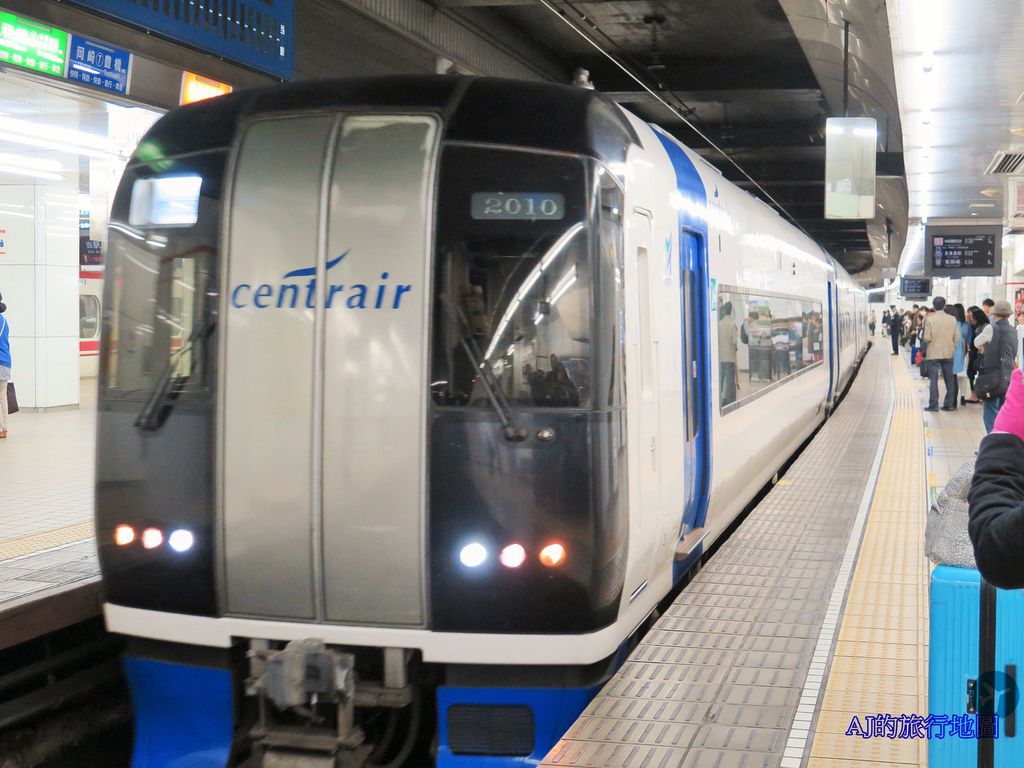 名古屋交通：中部機場搭電車、巴士來回名古屋車站，名古屋地鐵巴士一日券、地鐵路線圖 @AJ的旅行地圖