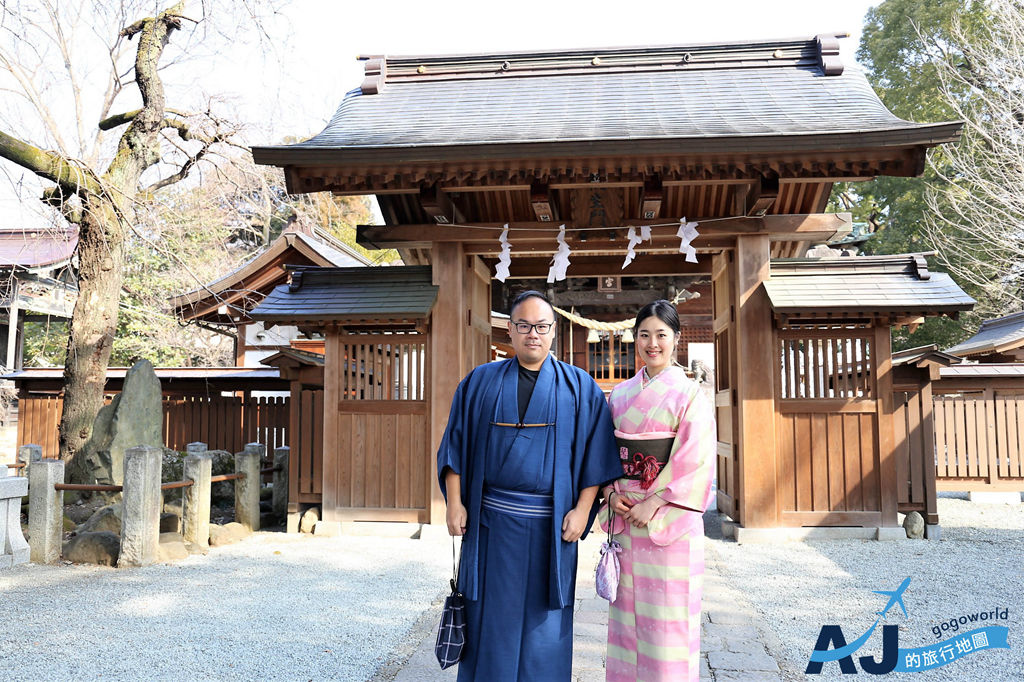 日本群馬縣景點 桐生市 日本傳統絹織古城 穿桐生織和服逛桐生天滿宮與有鄰館 東部小京都古典風情 @AJ的旅行地圖