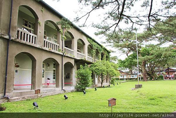花蓮景點 松園別館 遠眺花蓮港與美崙溪入海口 @AJ的旅行地圖