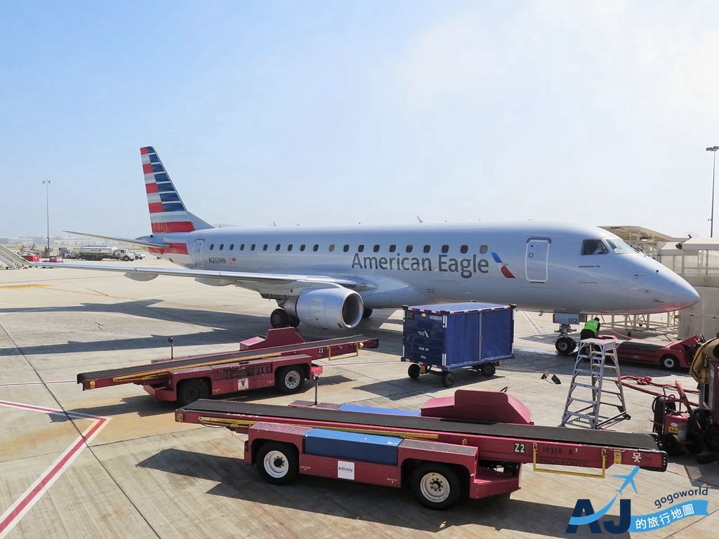 美國航空國內線 洛杉磯LAX-西雅圖SEA 洛杉磯國際機場轉機經驗、機場航廈交通 @AJ的旅行地圖