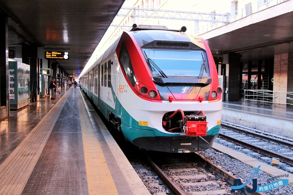 羅馬機場交通：李奧納多快車 Leonardo Express買票 市區32分鐘直達機場 @AJ的旅行地圖