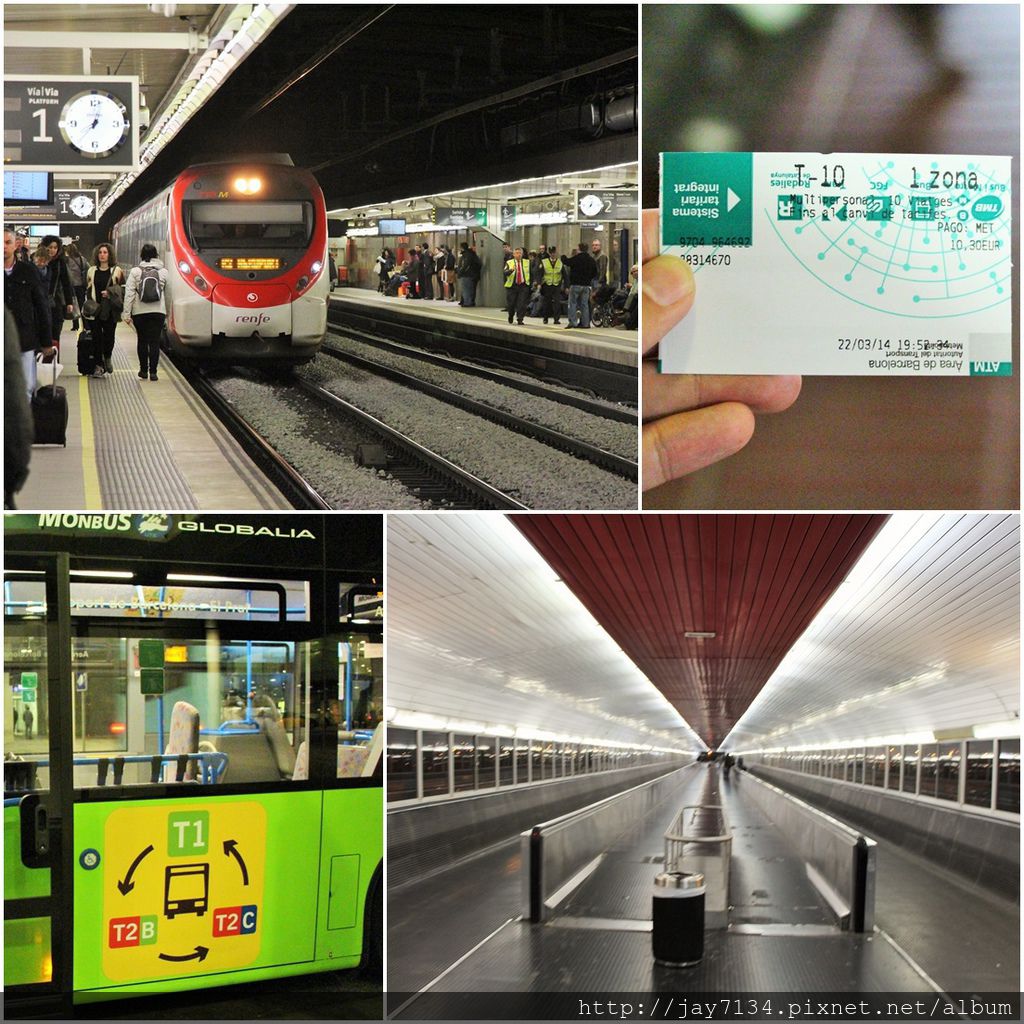 簡單搞定巴塞隆納交通：機場火車往返市區、市區地鐵、公車、票券資訊 @AJ的旅行地圖