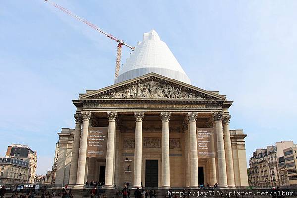 巴黎景點 盧森堡公園咖啡廳午餐、巴黎先賢祠Pantheon 巴黎自由行推薦 @AJ的旅行地圖