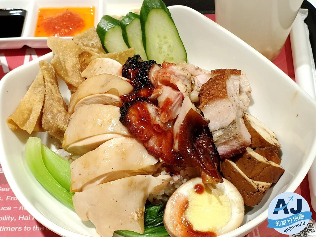 已歇業 台北美食 海記醬油雞sogo忠孝店 雞肉軟嫩多汁 鹹甜滋味好下飯 @AJ的旅行地圖