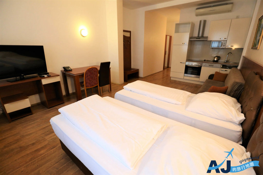 德國慕尼黑住宿 威爾第酒店 Hotel Verdi 便宜大空間公寓式房型、有停車場 @AJ的旅行地圖
