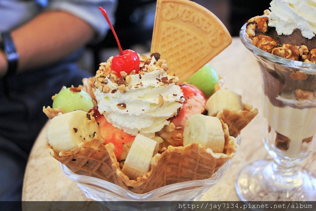 曼谷美食 雙聖冰淇淋 SWENSEN’S 好吃的冰淇淋聖代 曼谷自由行 @AJ的旅行地圖