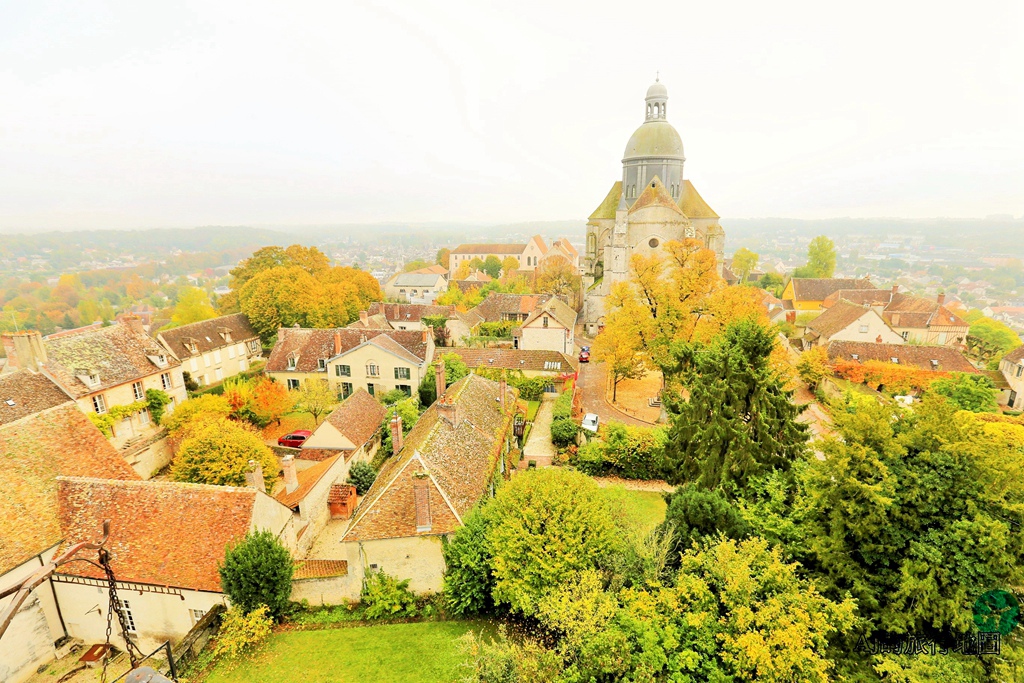 巴黎景點 巴黎近郊一日遊 普羅萬小鎮 Provins 世界遺產中古世紀小鎮 巴黎自由行推薦 @AJ的旅行地圖