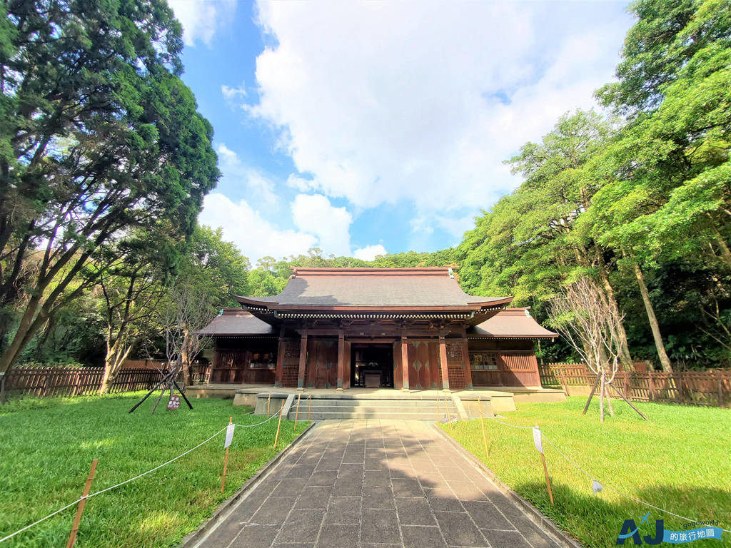 桃園景點 桃園神社/桃園忠烈祠 台灣保存最完整的日本神社 停車場 @AJ的旅行地圖