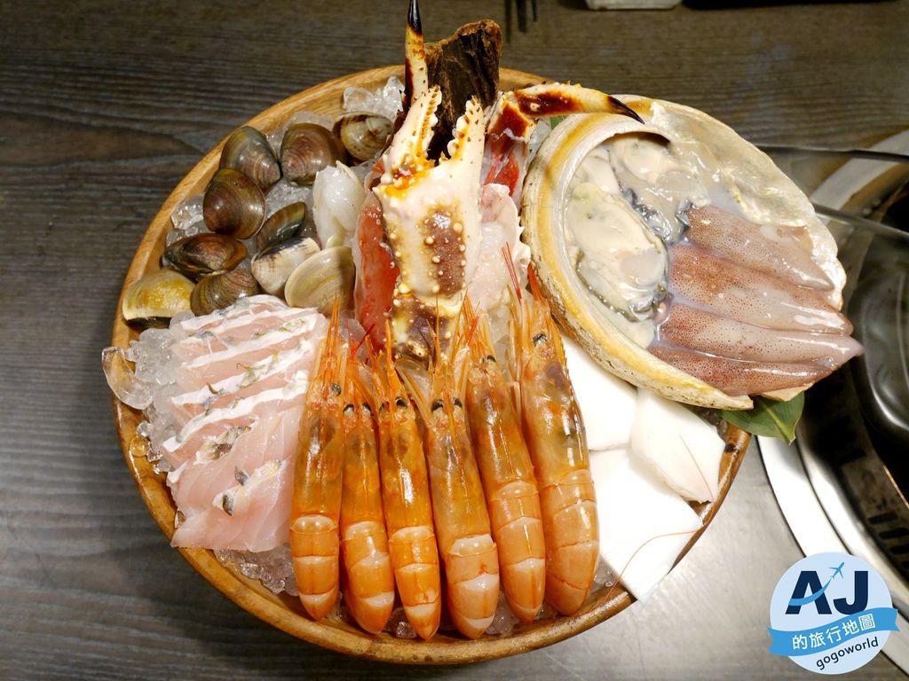 台北美食 品帝王蟹 生猛海鮮、頂級肉品吃到飽 台北火鍋推薦 @AJ的旅行地圖