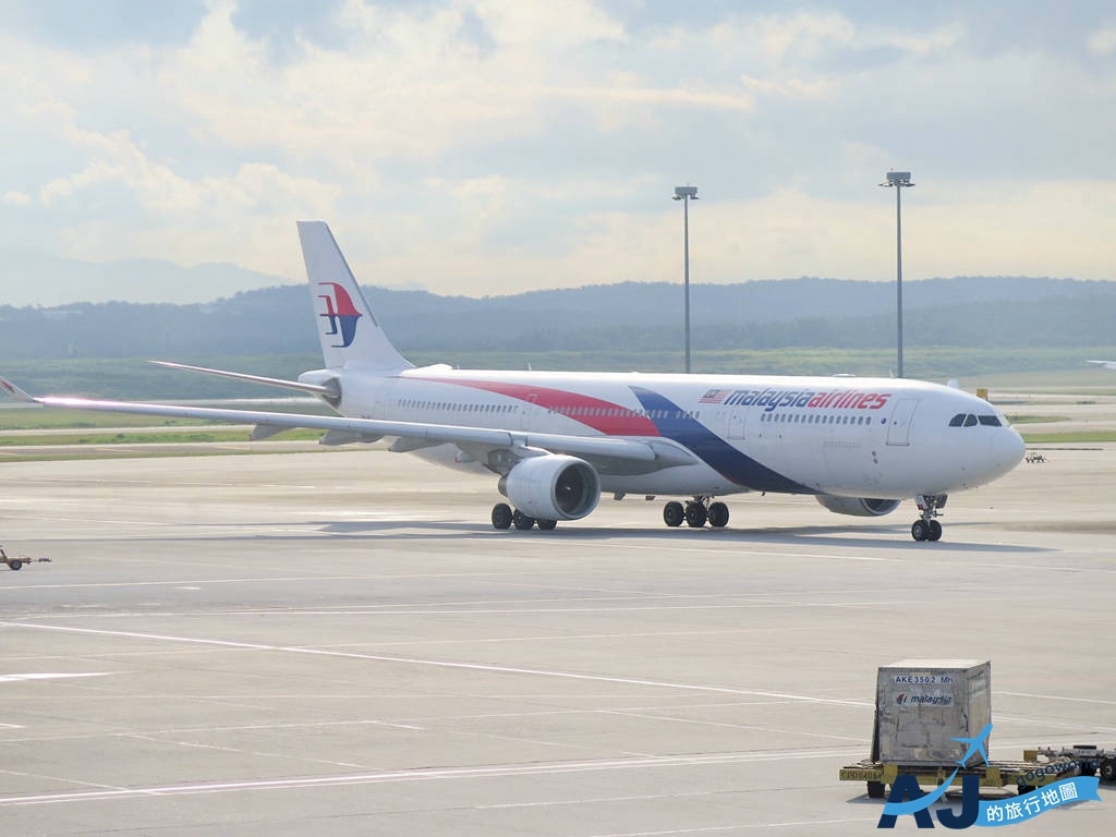 馬來西亞航空 雪梨SYD-吉隆坡KUL A330經濟艙飛機餐 開箱MH140 @AJ的旅行地圖