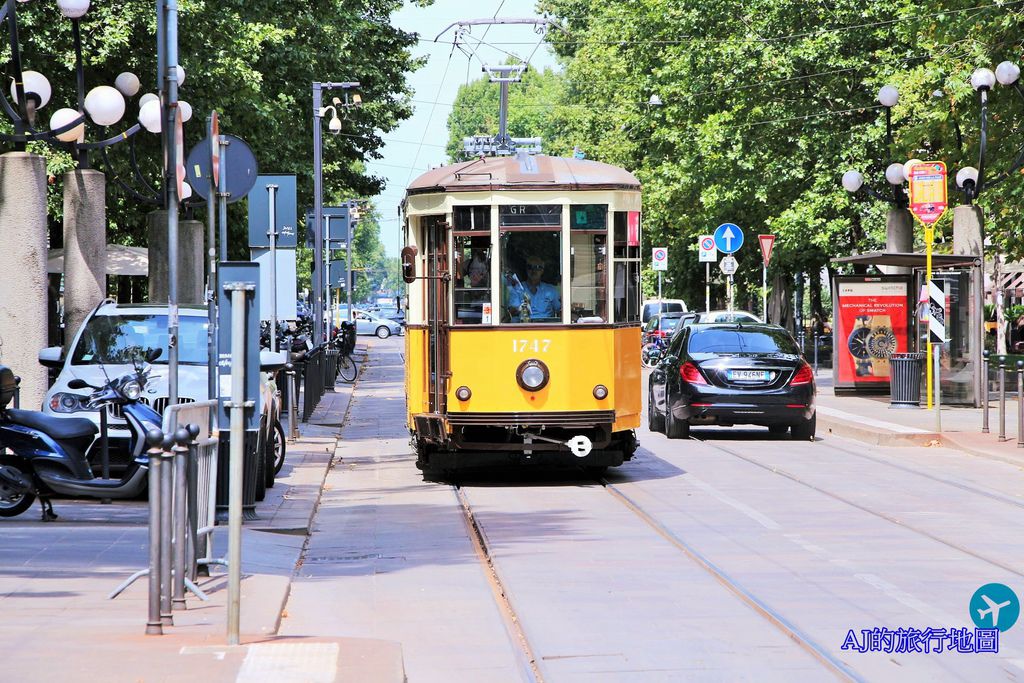 米蘭交通 米蘭地鐵票價路線圖、復古餐廳電車、米蘭馬爾彭薩機場、利納特機場交通 義大利旅遊推薦 @AJ的旅行地圖