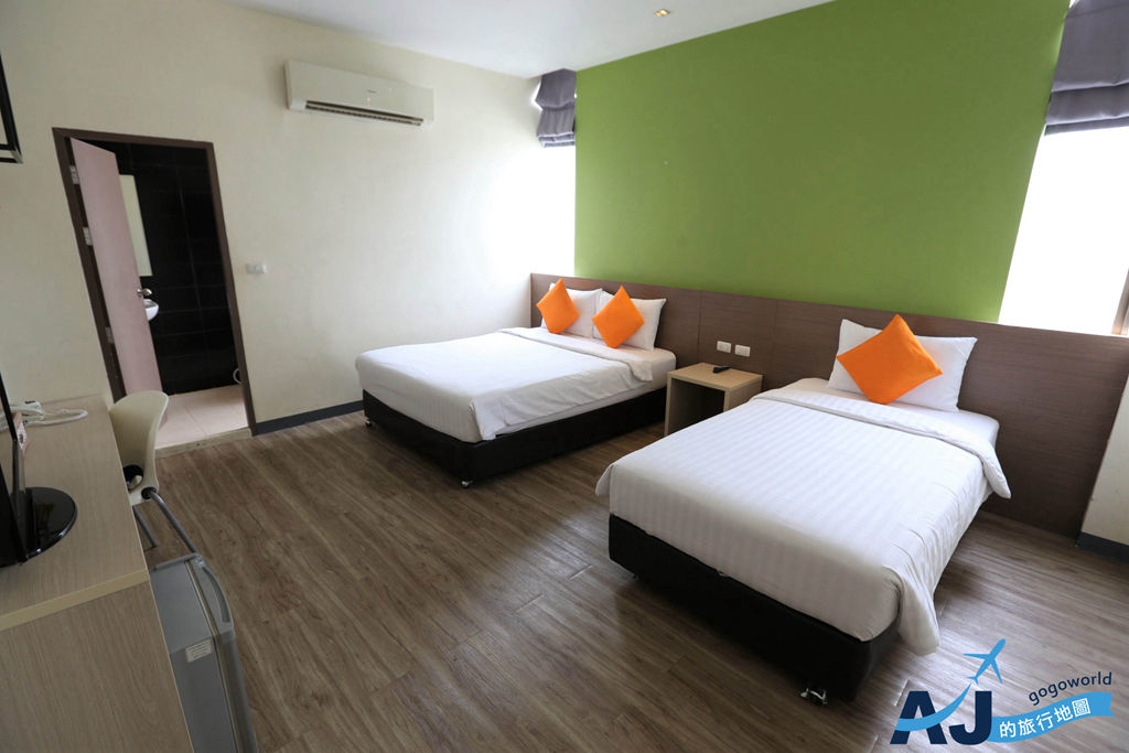 已歇業 曼谷住宿 瑪卡薩富驛時尚酒店 D Varee Xpress Makkasan Hotel 三人房、交通分享 近機場捷運Makkasan站 @AJ的旅行地圖