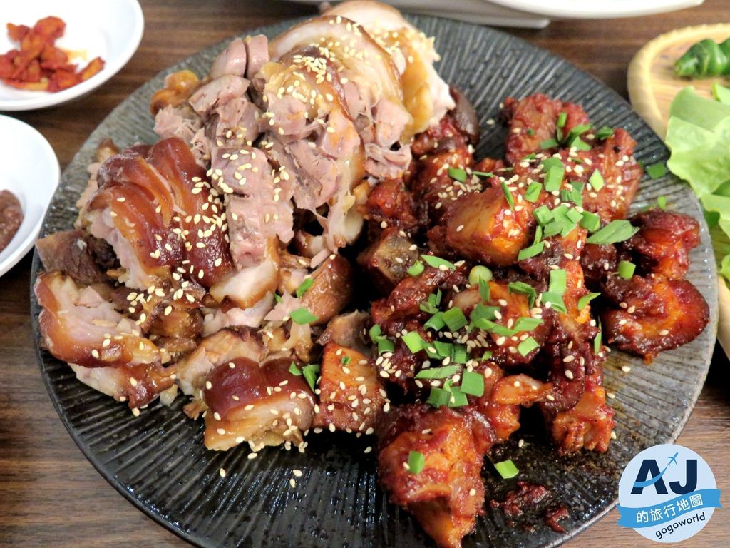 已歇業 台北美食 豬腳鬼神 正統韓式味道 原味Q彈 辣味炭燒香 不用飛韓國也可以吃到囉 近忠孝敦化站 @AJ的旅行地圖